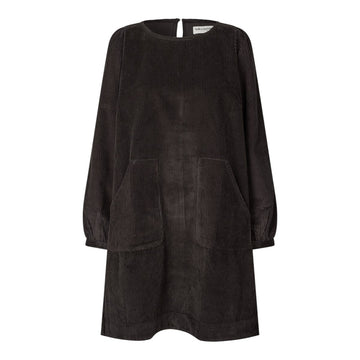 Lollys Laundry W Carla Short Dress 3/4 Dark Mokka