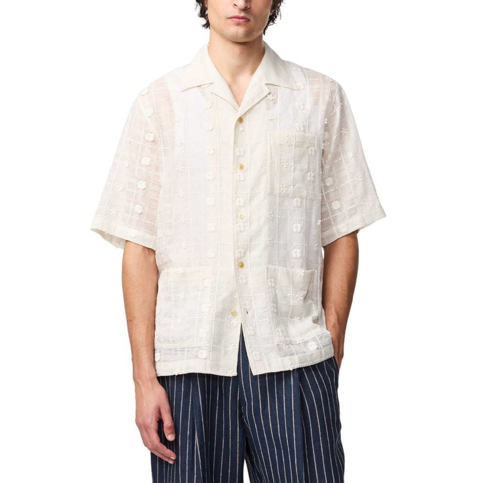 NN07 Ben SS Shirt 5026 Ivory