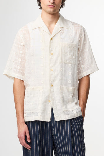 NN07 Ben SS Shirt 5026 Ivory