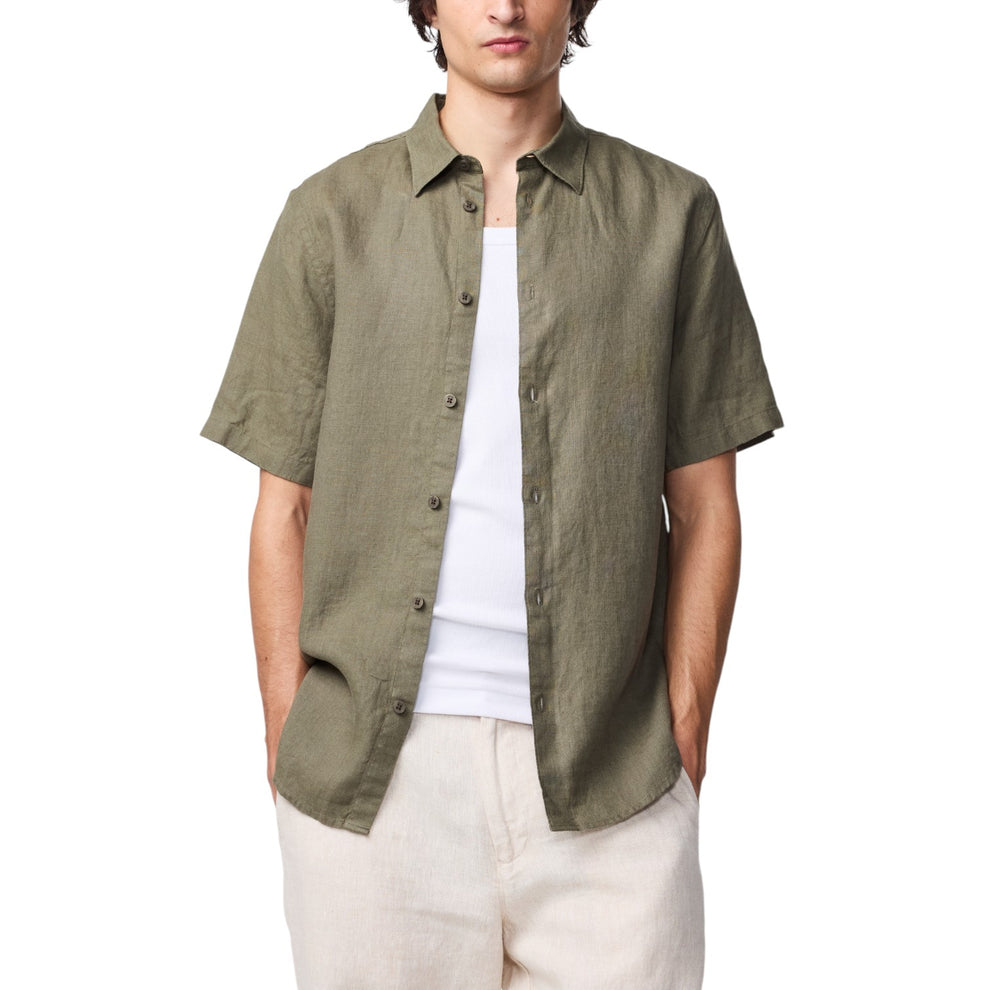 NN07 Enzo SS Skjorte 5708 Capers