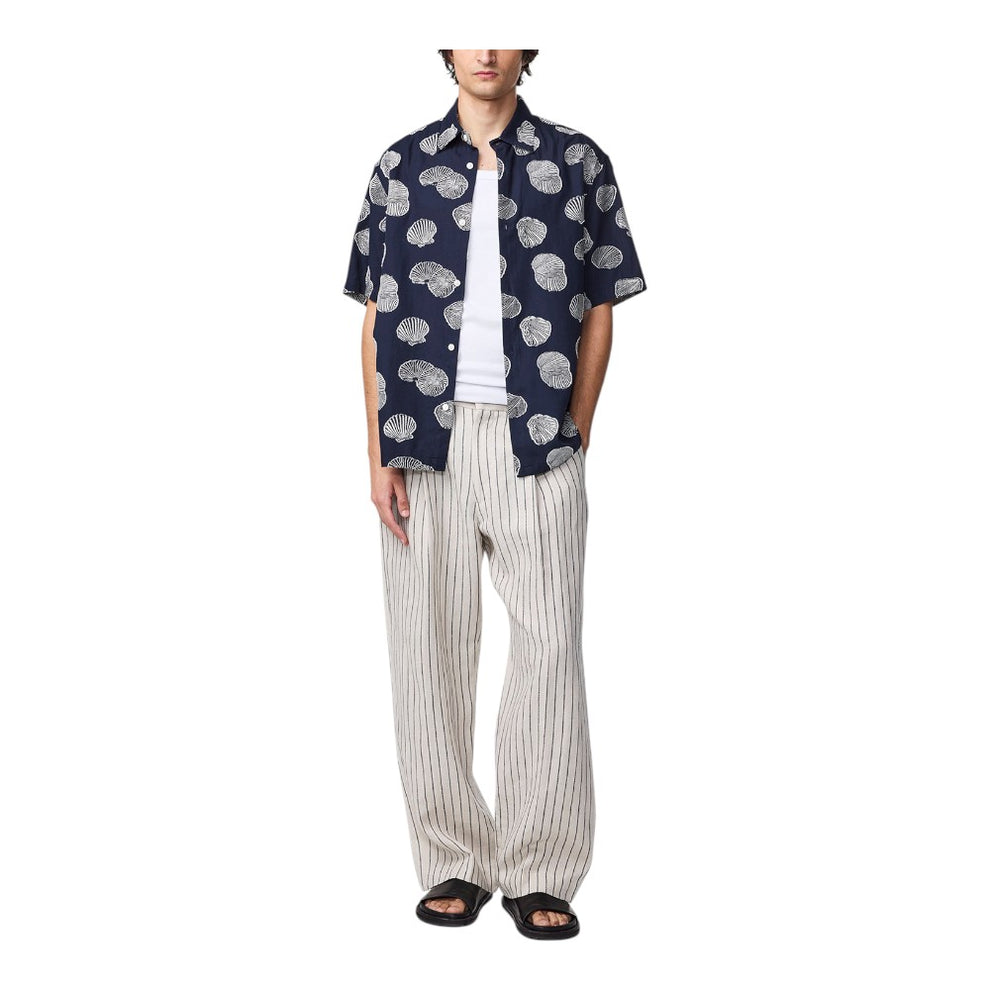 NN07 Freddy SS NO PKT 5715 Navy Blue