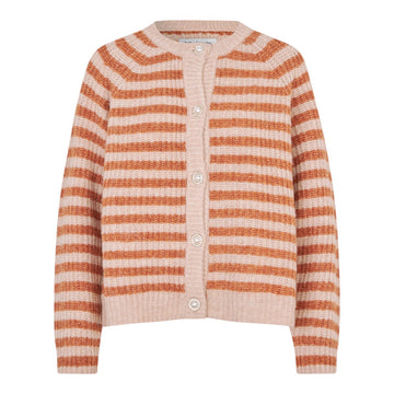 Lollys Laundry W Novall Cardigan Ls Rust