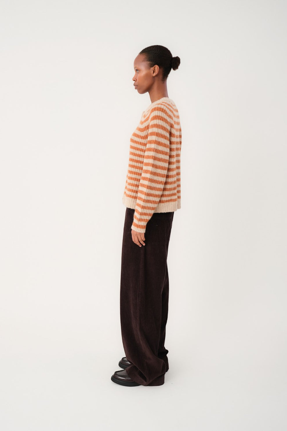 Lollys Laundry W Novall Cardigan Ls Rust