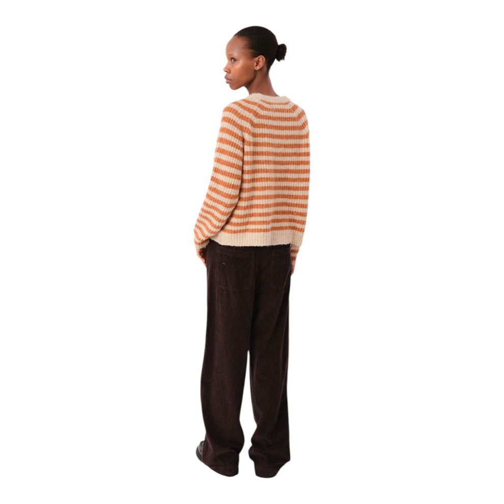 Lollys Laundry W Novall Cardigan Ls Rust