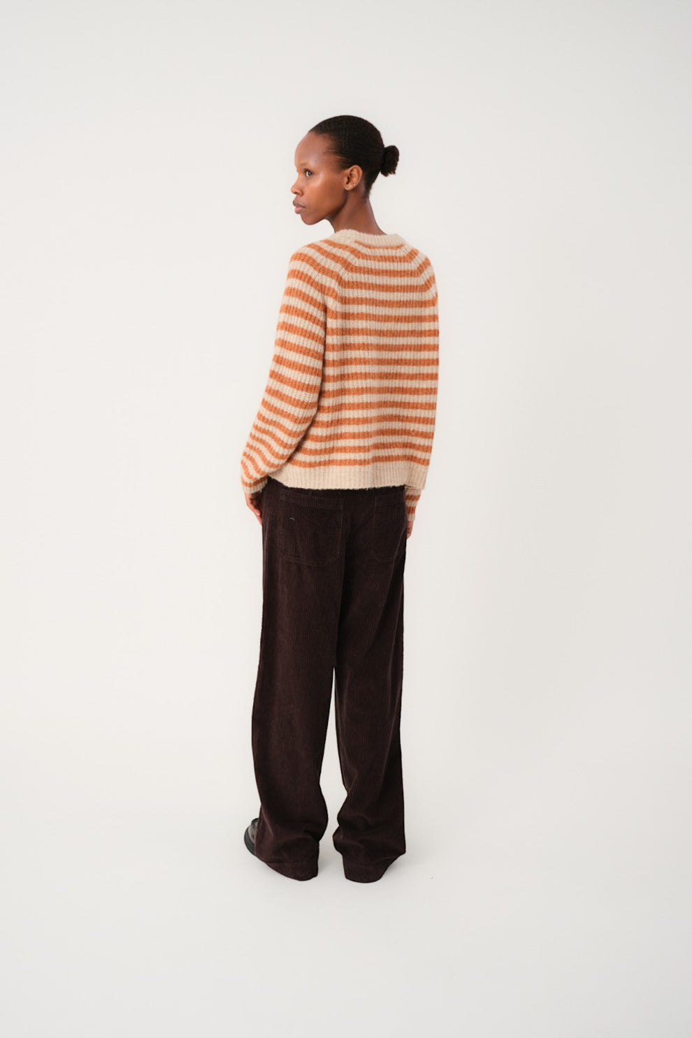 Lollys Laundry W Novall Cardigan Ls Rust