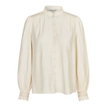Lollys Laundry W Lucell Shirt Ls Creme