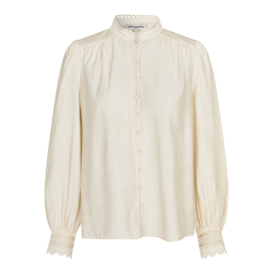 Lollys Laundry W Lucell Shirt Ls Creme