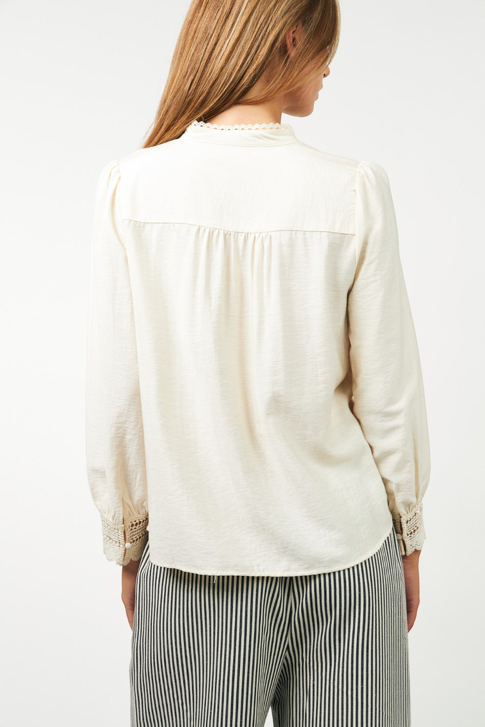 Lollys Laundry W Lucell Shirt Ls Creme