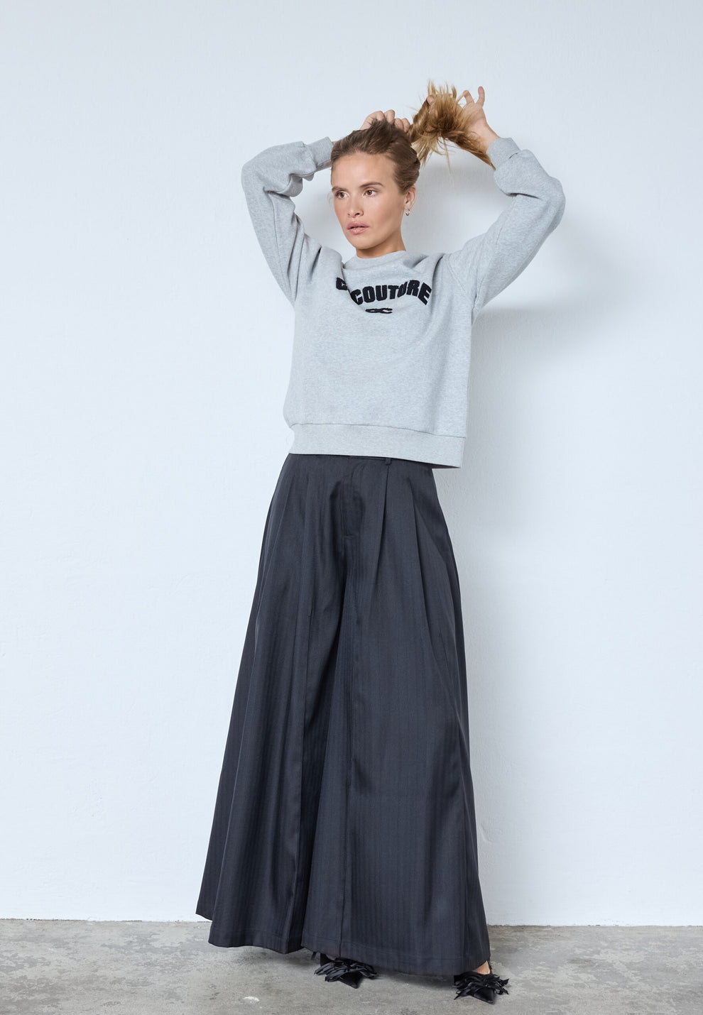Co´Couture Zoecc Co'Couture Sweat Grey Melange