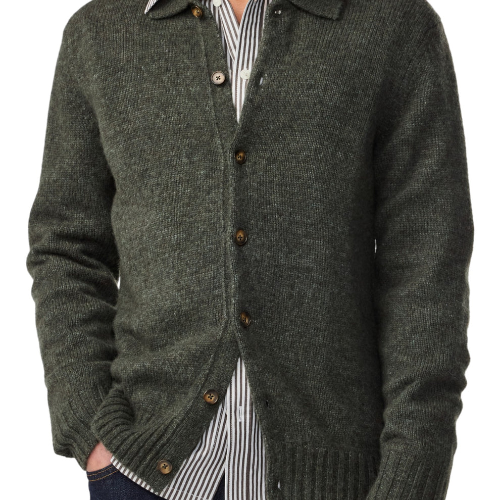 NN07 Lee Polo Cardigan 6598 Capers