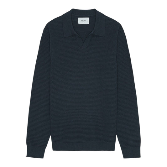 NN07 Paul LS Polo 60019 Deep Navy