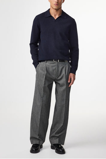 NN07 Paul LS Polo 60019 Deep Navy