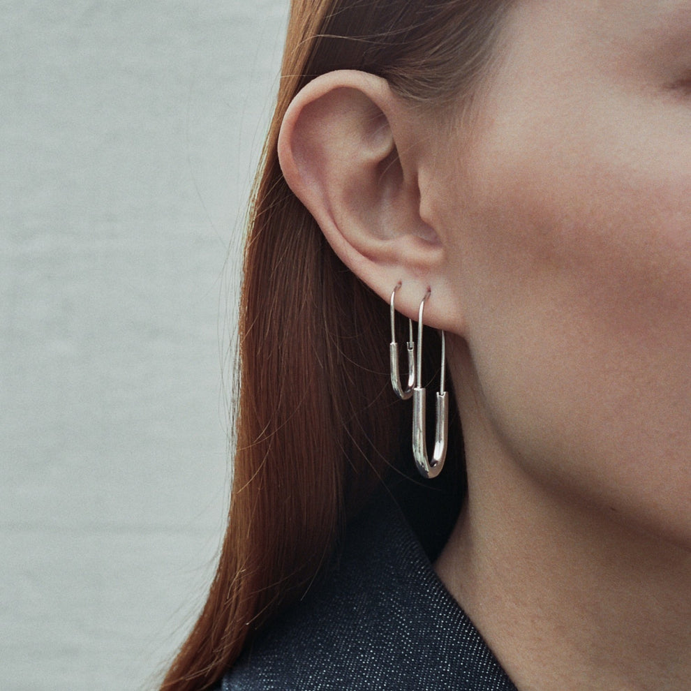 Maria Black Chance Mini Earring Silver