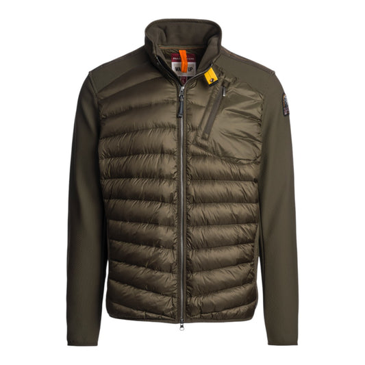Parajumpers M Jayden Fleece Nylon Jacket Deep Moss