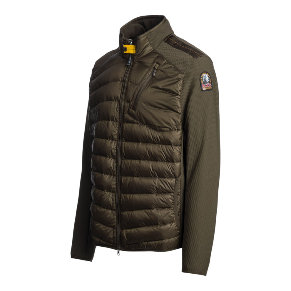 Parajumpers M Jayden Fleece Nylon Jacket Deep Moss