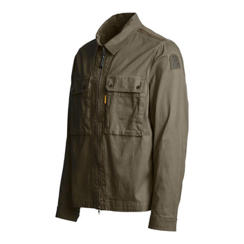 Parajumpers M Tell Pocket Overshirt Jacket Olive Grey