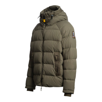 Parajumpers M Norton Hooded Dowv Jacket Olive Grey