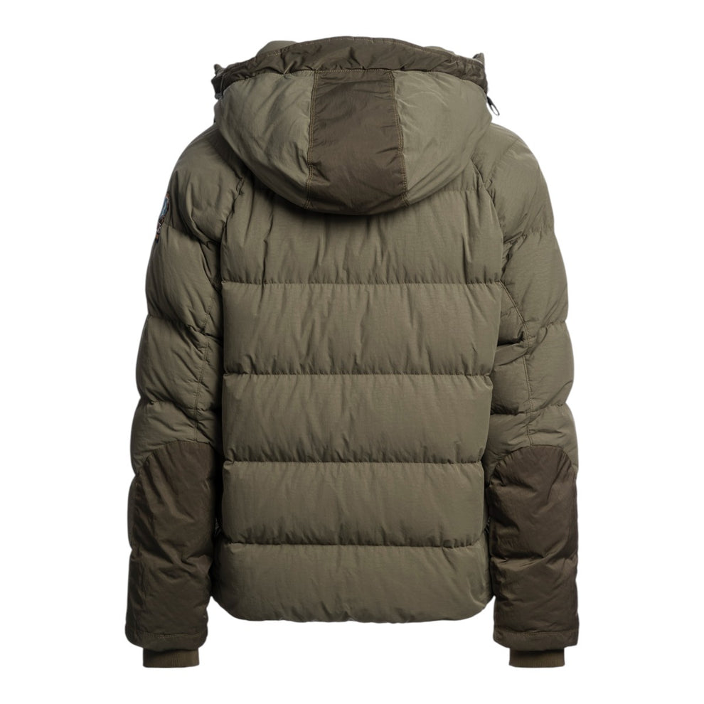 Parajumpers M Norton Hooded Dowv Jacket Olive Grey