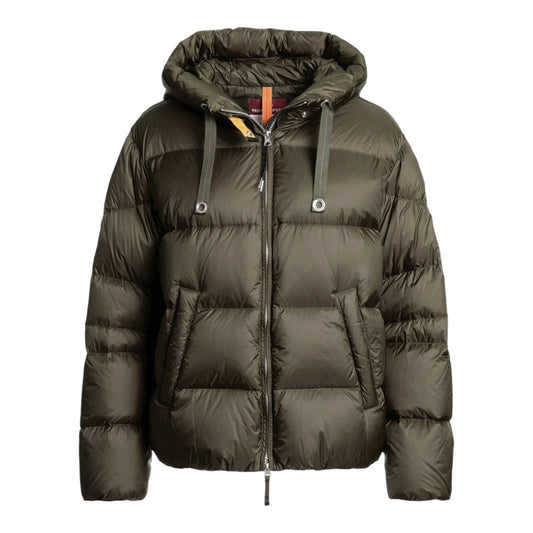 Parajumpers W Tilly Hooded Down Jacket Olive Grey