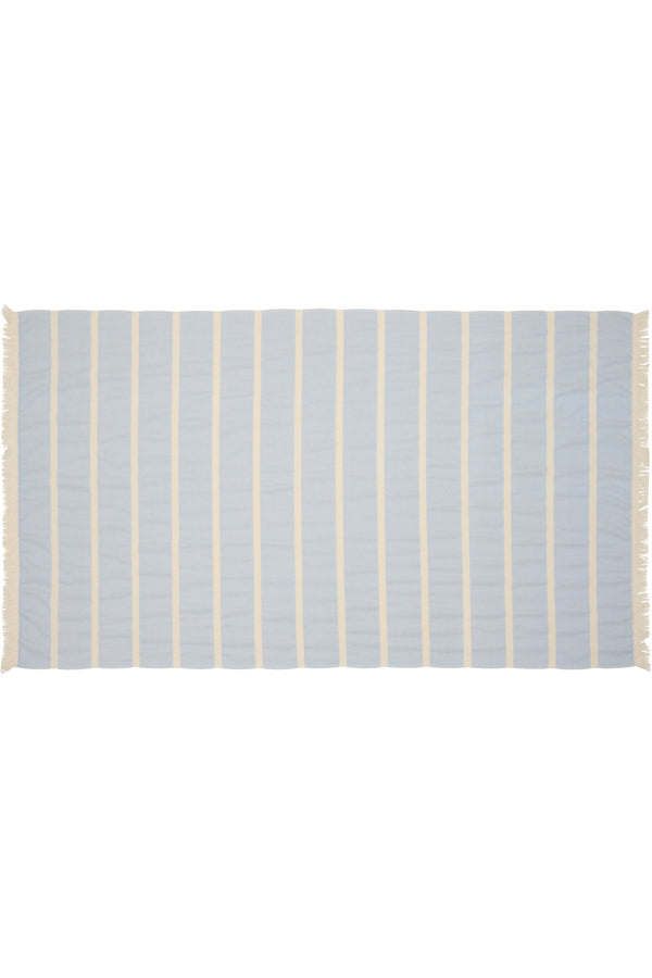 Sea Ranch Blokhus Towel Håndklæde Light Blue / Off White