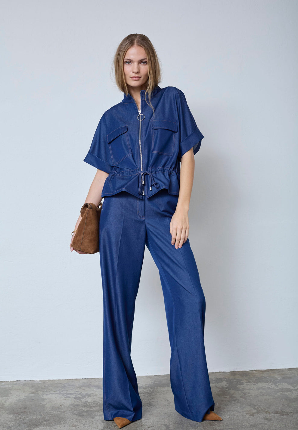 Co´Couture Terrycc Vest Navy