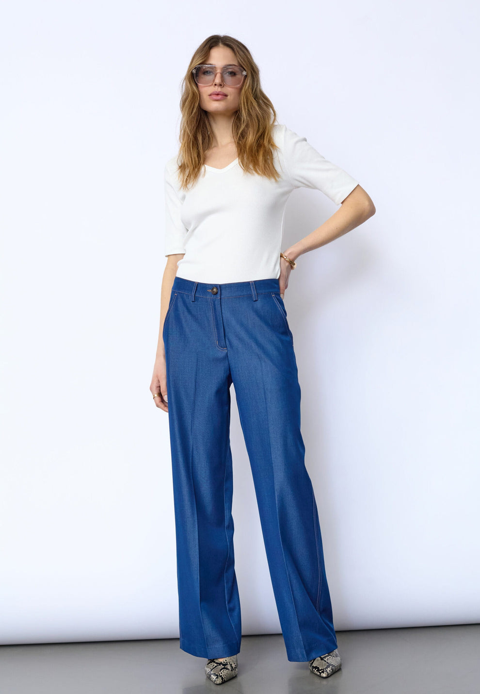 Co´Couture Terrycc Pant Navy
