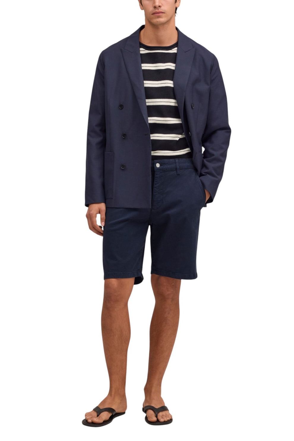 NN07 Aden Shorts 1923 Navy Blue