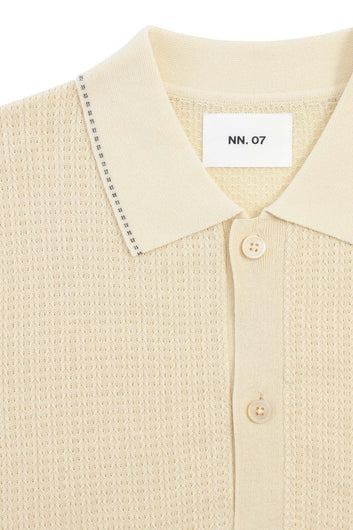NN07 Nalo Kortærmet Skjorte Ivory