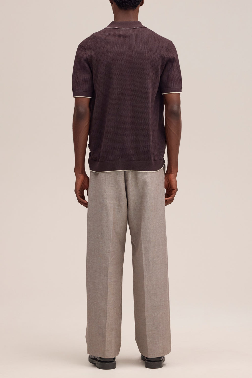 NN07 Nalo Polo Skjorte Deep Truffle