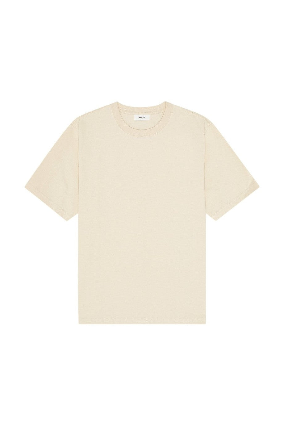 NN07 Jett SS print T-shirt Ivory