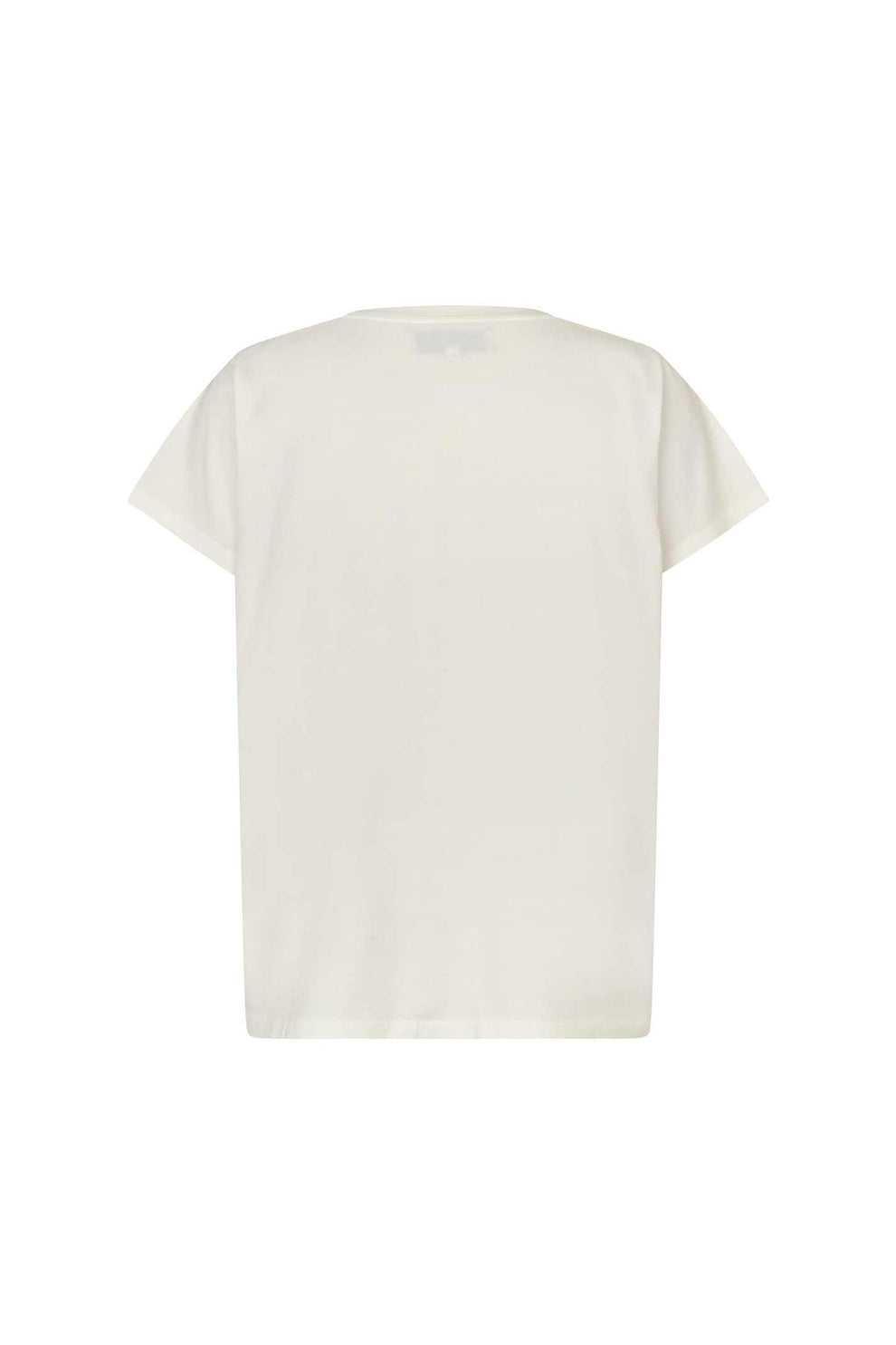 Lollys Laundry W Romall Peacock Tee Ss White