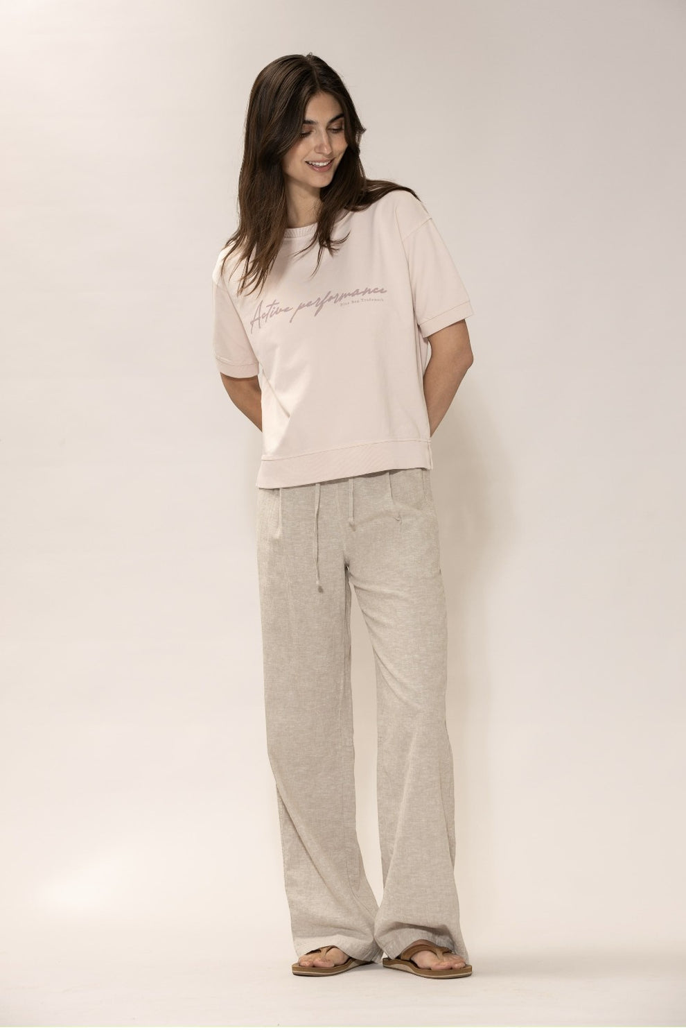 Blue Sportswear Jade Sweatshirt Soft Rose