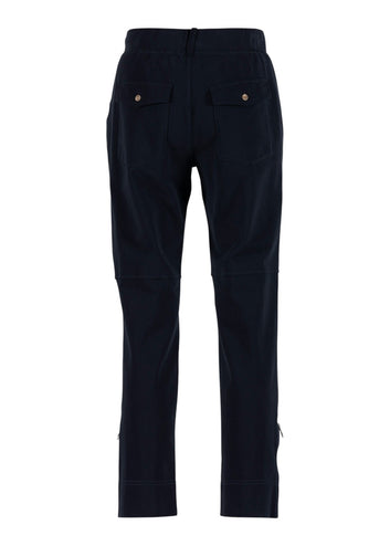 Blue Sportswear Jade Ankel Sweatpants New Navy