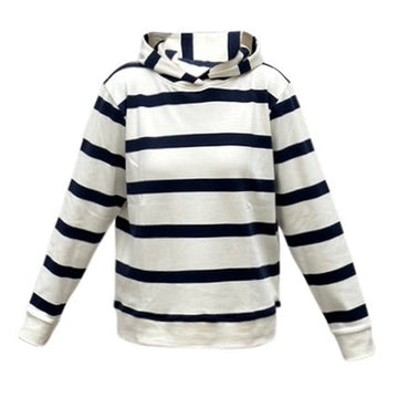 Blue Sportswear W Jodie Hoodie Ecru/ New Navy