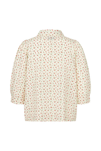 Lollys Laundry W Bonoll Shirt Ss Red