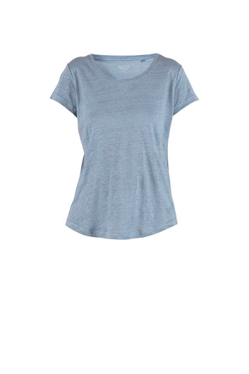 Blue Sportswear Lotta Linen Tee Dark Skyblue