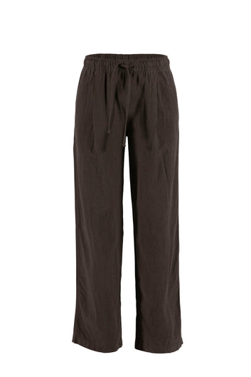 Blue Sportswear Luca Linen Trousers Coffee