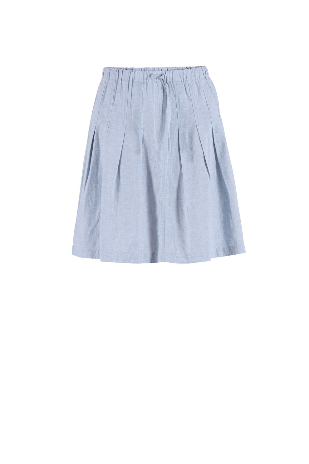 Blue Sportswear Anemone Linen Skirt Heaven-Melange