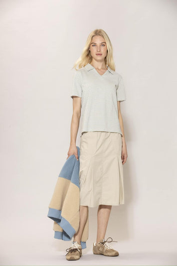 Blue Sportswear Linea Poplin Skirt Chalk