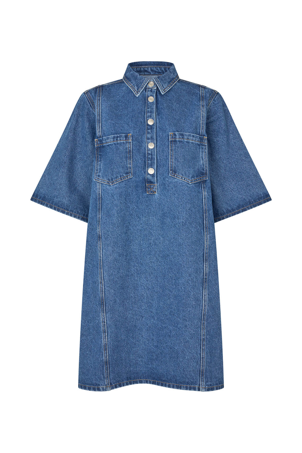Lollys Laundry W Molall Dress Ss Blue