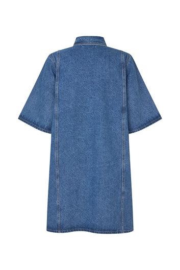 Lollys Laundry W Molall Dress Ss Blue