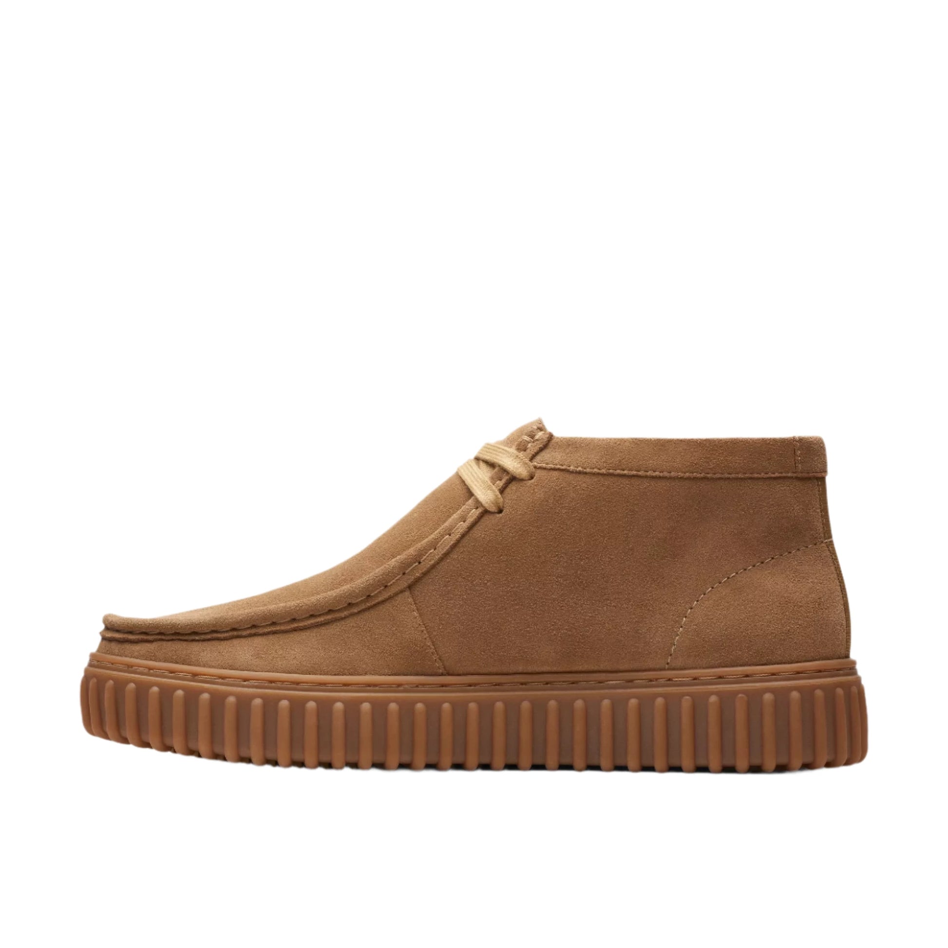 Clarks M Torhill Hi Dark Sand Suede