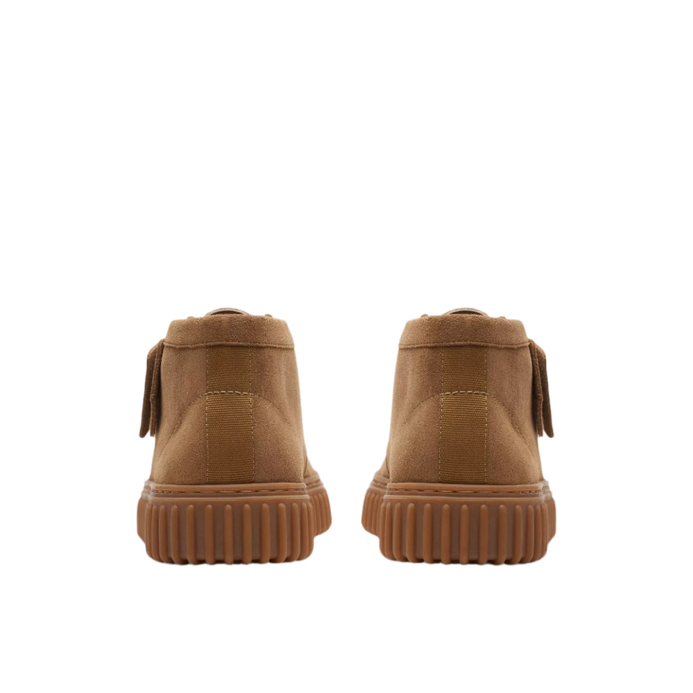 Clarks M Torhill Hi Dark Sand Suede