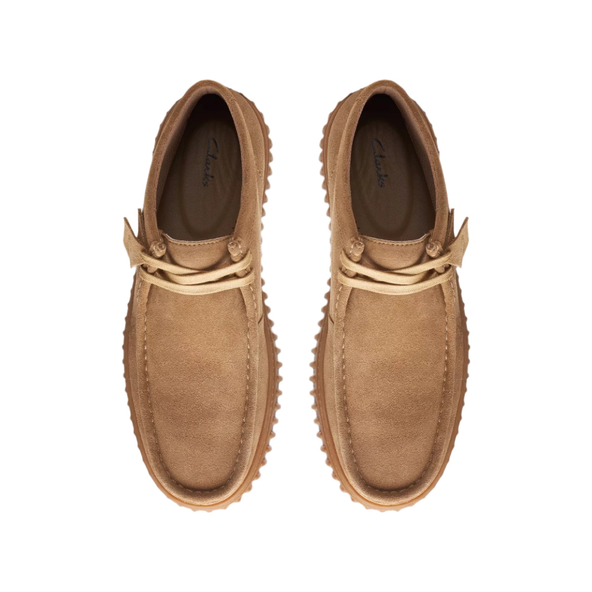 Clarks M Torhill Hi Dark Sand Suede