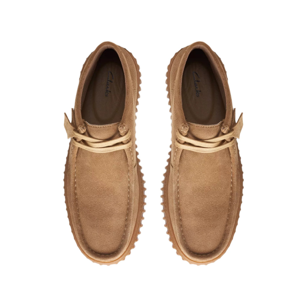 Clarks M Torhill Hi Dark Sand Suede