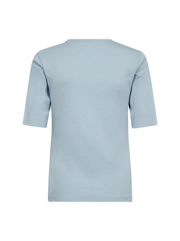 Co´Couture Grannycc Ss Tee Pale Blue