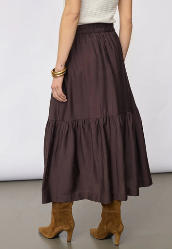 Co´Couture Heracc Gypsy Skirt Dark Brown