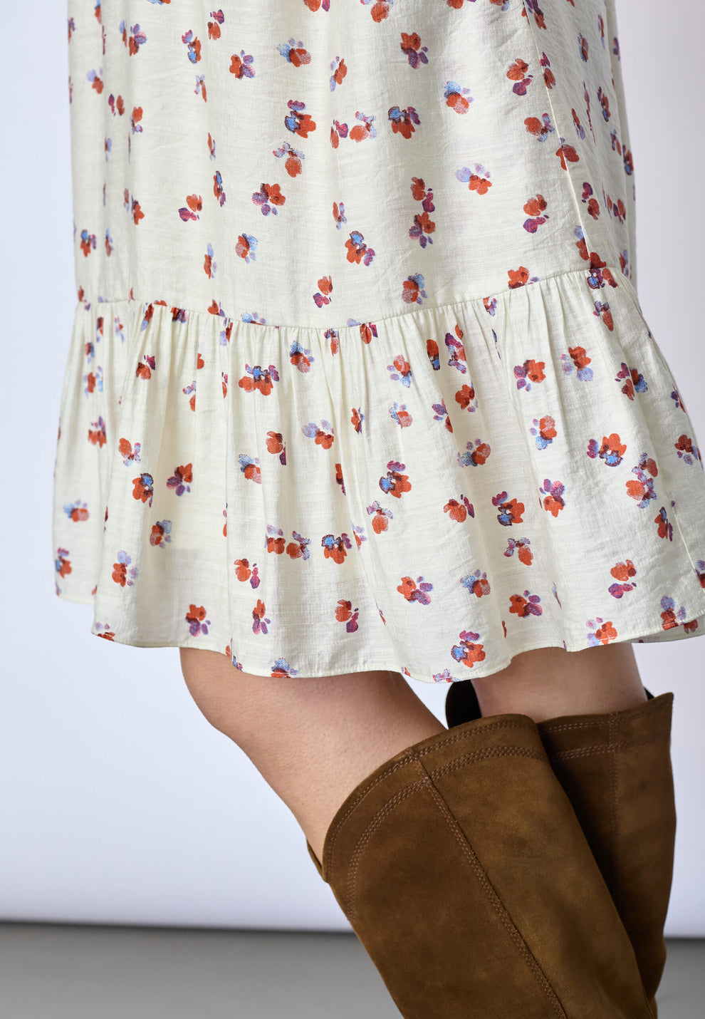 Co´Couture Mariscc Sunrise Crop Dress Off White