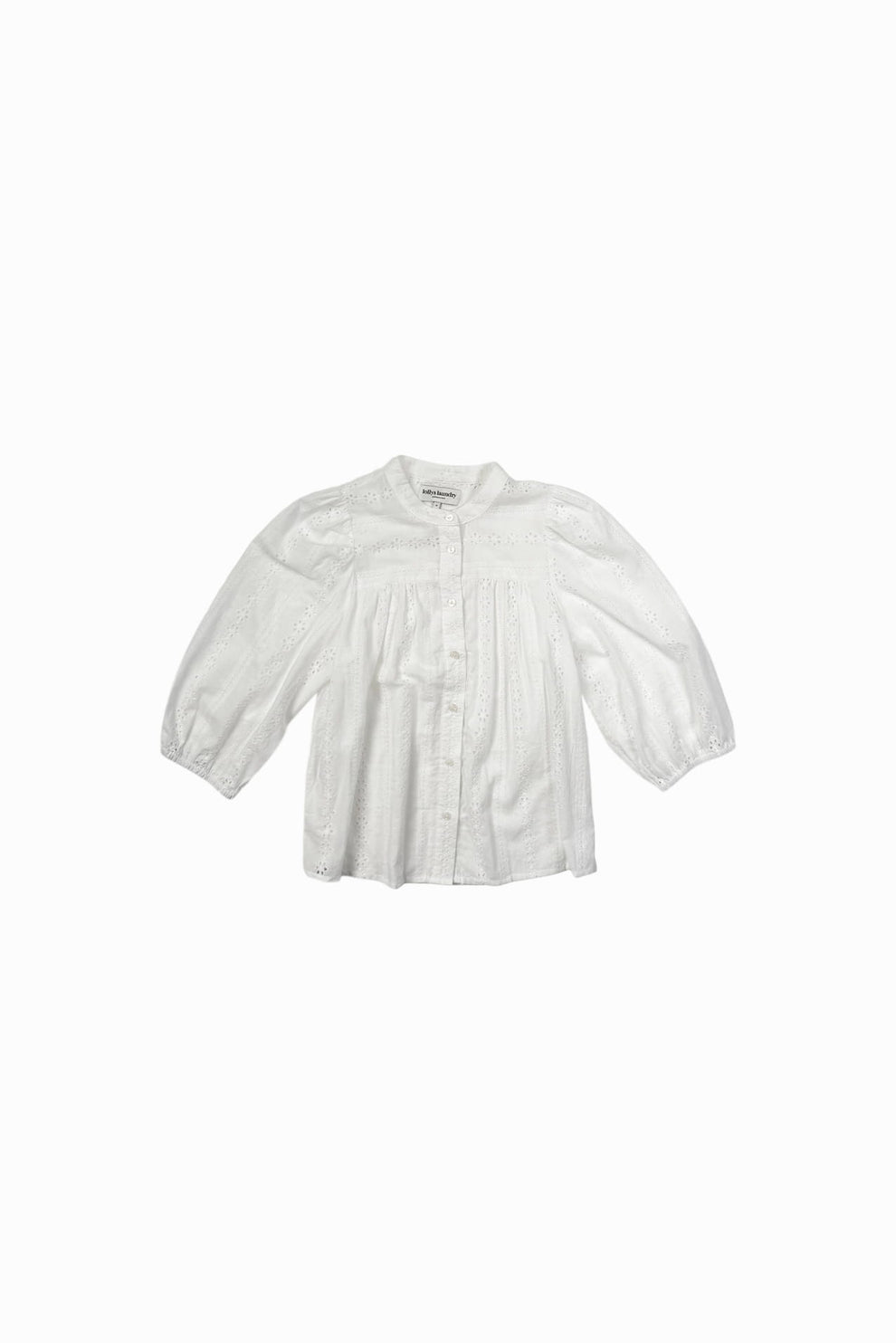 Lollys Laundry W Junell Skjorte 3/4 White