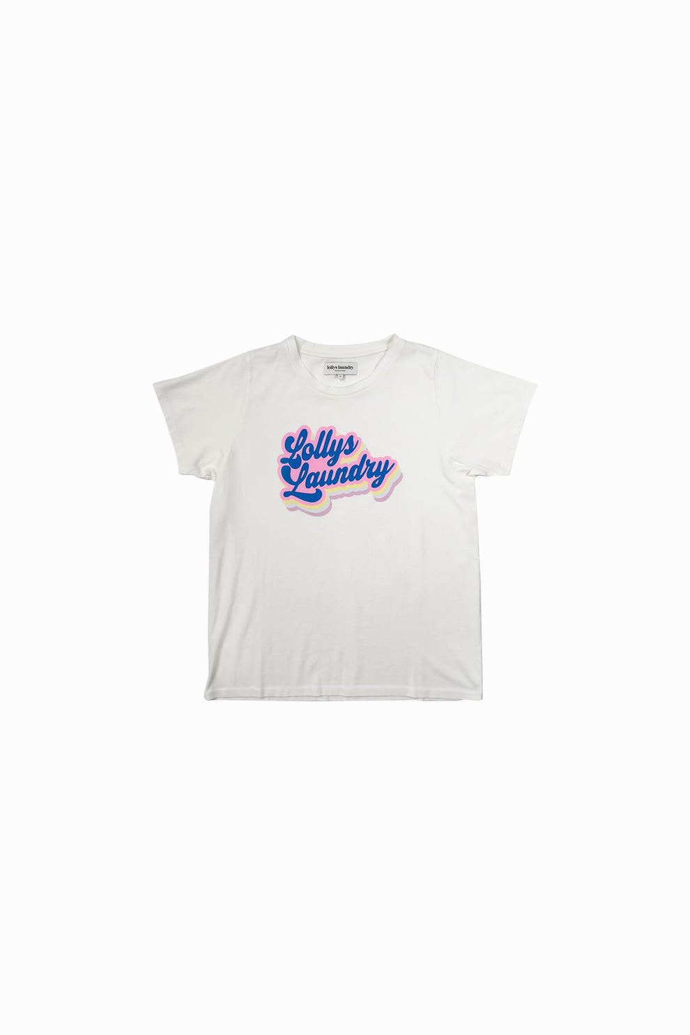 Lollys Laundry W Romall Cloud T-Shirt White